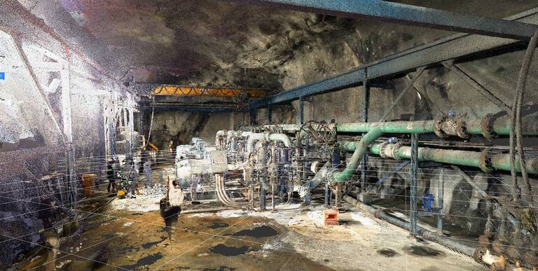 3D laser scanning example